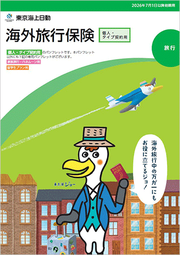 海外旅行保険 個人・タイプ契約用